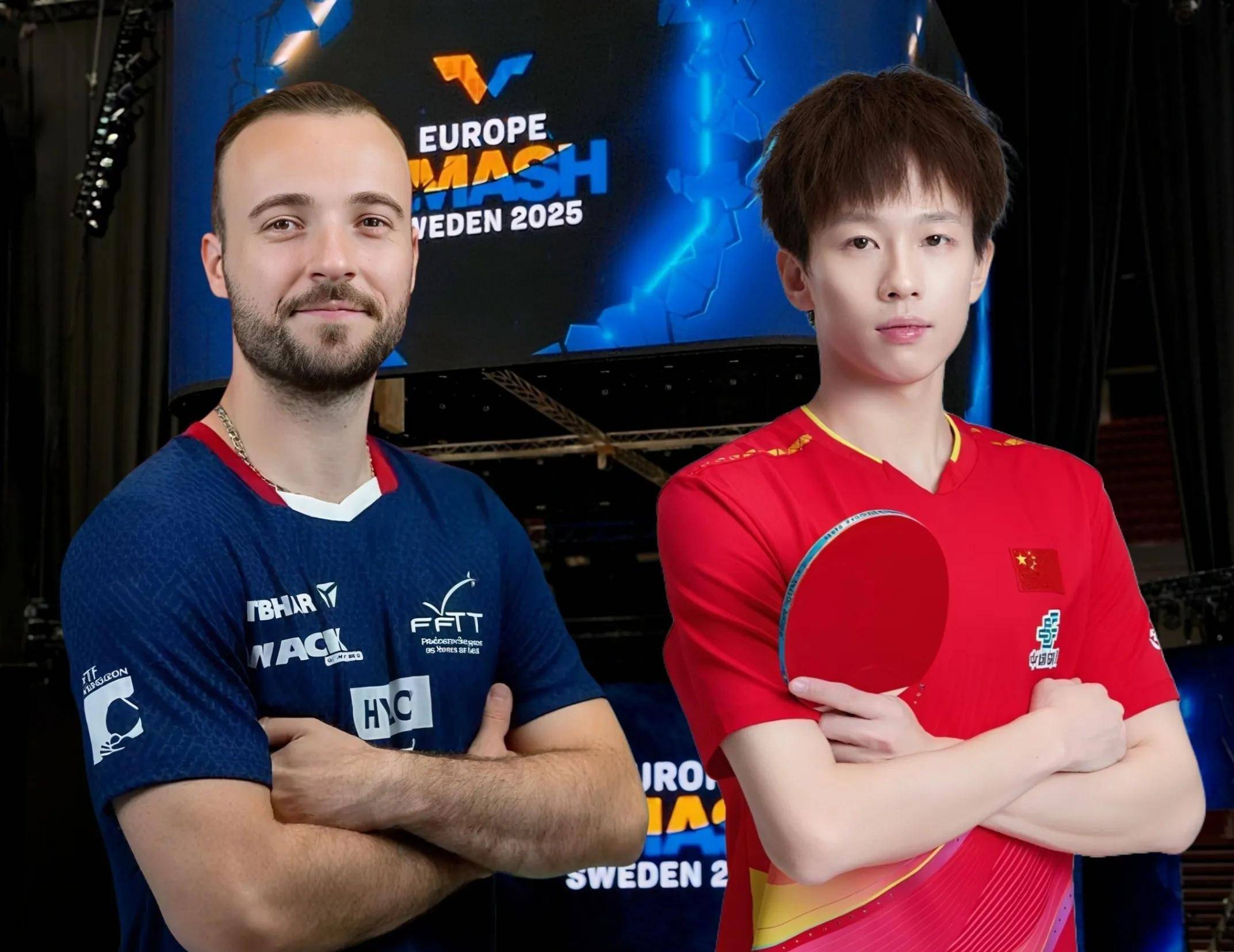 瑞典队力克法国队，林高远惊艳四座